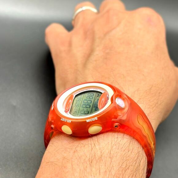 Casio Baby-G BG-163 ICERC Dolphin Whale Jelly Orange Women\'s Watch NOS main image 7